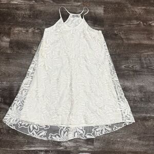 Emmelee White Lace Dress Size Small